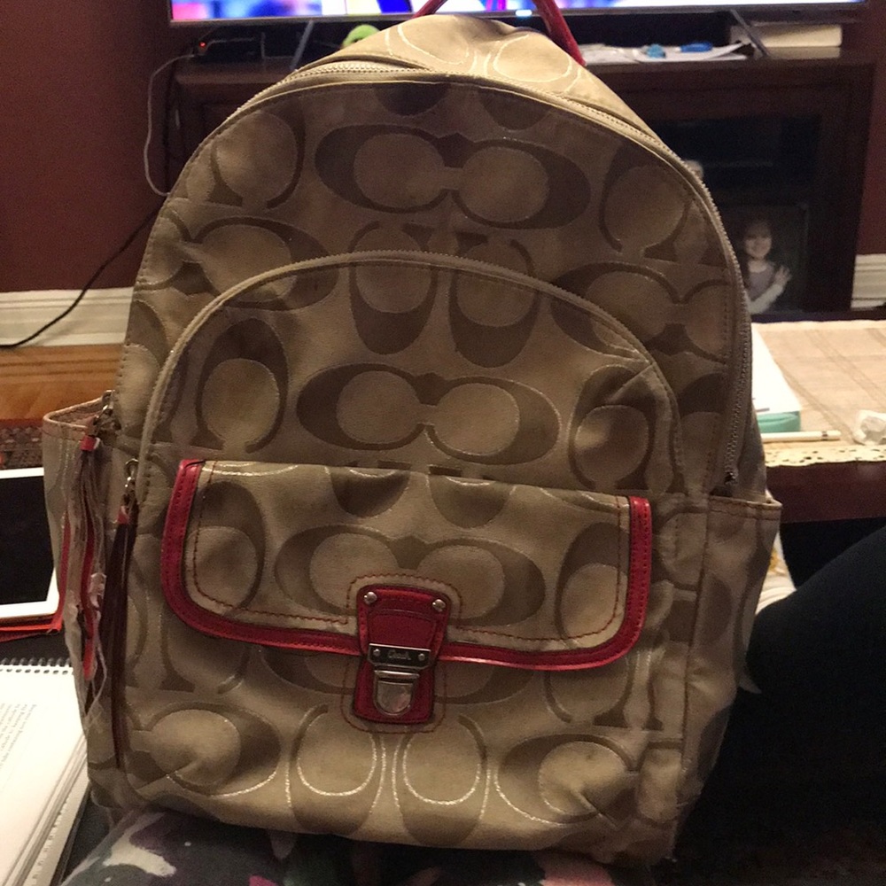 Coach Large Backpack From About 2013 - image 1